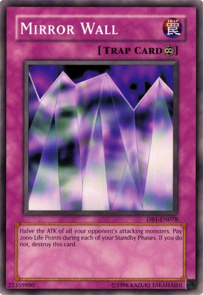 Image for Mirror Wall (Dark Beginning 1) (DB1-EN078) - YuGiOh