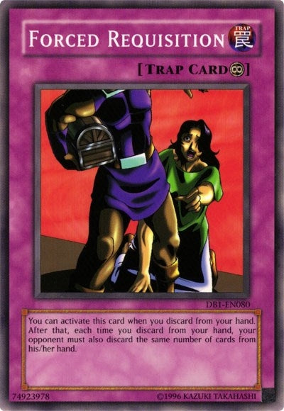 Image for Forced Requisition (Dark Beginning 1) (DB1-EN080) - YuGiOh