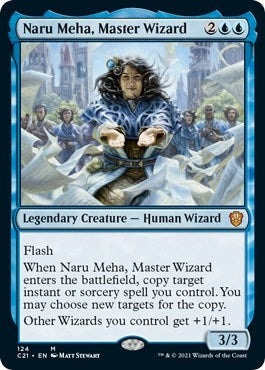 Image for Naru Meha, Master Wizard (Commander 2021) (124) - Magic: The Gathering