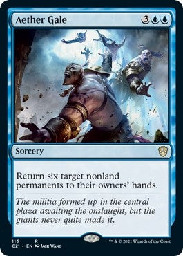 Image for Aether Gale (Commander 2021) (113) - Magic: The Gathering