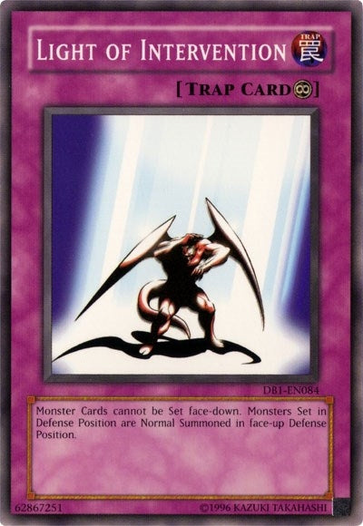 Image for Light of Intervention (Dark Beginning 1) (DB1-EN084) - YuGiOh
