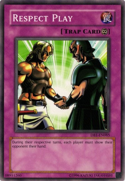 Image for Respect Play (Dark Beginning 1) (DB1-EN085) - YuGiOh