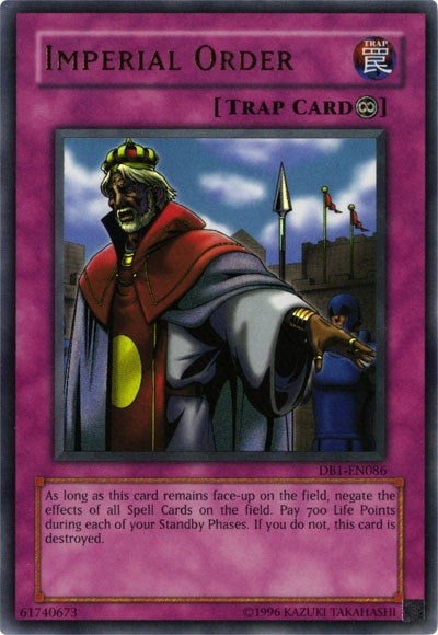 Image for Imperial Order (Dark Beginning 1) (DB1-EN086) - YuGiOh