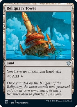 Image for Reliquary Tower (Commander 2021) (311) - Magic: The Gathering