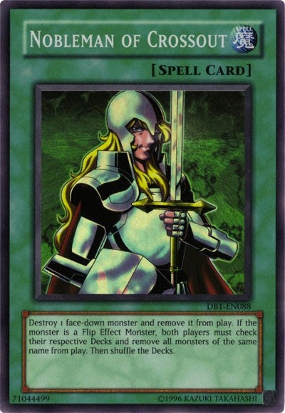 Image for Nobleman of Crossout (Dark Beginning 1) (DB1-EN088) - YuGiOh