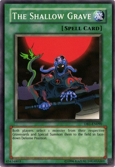 Image for The Shallow Grave (Dark Beginning 1) (DB1-EN090) - YuGiOh