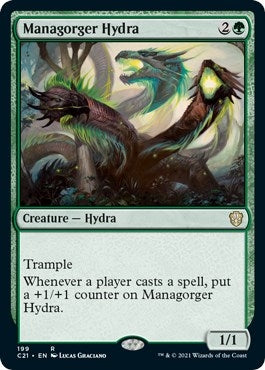 Image for Managorger Hydra (Commander 2021) (199) - Magic: The Gathering