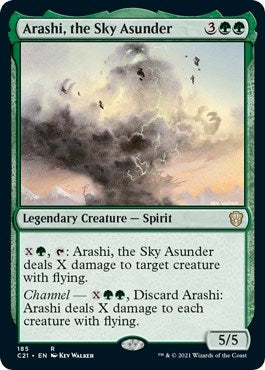 Image for Arashi, the Sky Asunder (Commander 2021) (185) - Magic: The Gathering