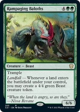 Image for Rampaging Baloths (Commander 2021) (203) - Magic: The Gathering