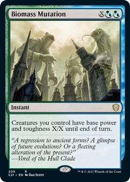 Image for Biomass Mutation (Commander 2021) (209) - Magic: The Gathering
