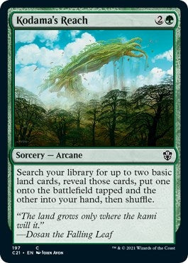 Image for Kodama's Reach (Commander 2021) (197) - Magic: The Gathering