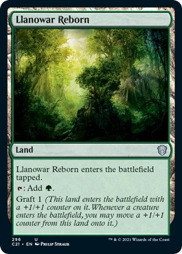 Image for Llanowar Reborn (Commander 2021) (296) - Magic: The Gathering