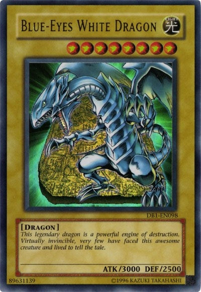 Image for Blue-Eyes White Dragon (Dark Beginning 1) (DB1-EN098) - YuGiOh