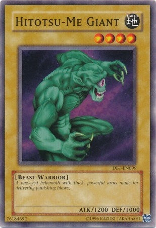 Image for Hitotsu-Me Giant (Dark Beginning 1) (DB1-EN099) - YuGiOh