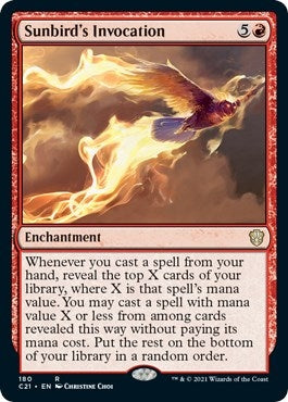 Image for Sunbird's Invocation (Commander 2021) (180) - Magic: The Gathering