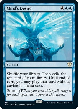 Image for Mind's Desire (Commander 2021) (123) - Magic: The Gathering