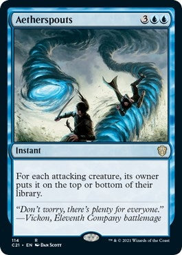 Image for Aetherspouts (Commander 2021) (114) - Magic: The Gathering