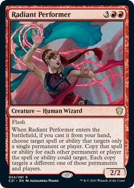 Image for Radiant Performer (Commander 2021) (54) - Magic: The Gathering
