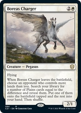 Image for Boreas Charger (Commander 2021) (84) - Magic: The Gathering