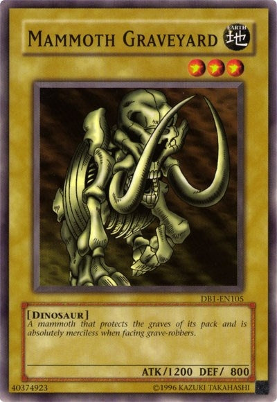 Image for Mammoth Graveyard (Dark Beginning 1) (DB1-EN105) - YuGiOh