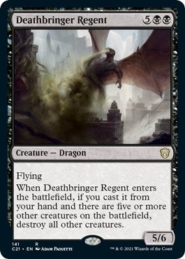 Image for Deathbringer Regent (Commander 2021) (141) - Magic: The Gathering