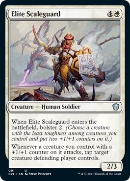 Image for Elite Scaleguard (Commander 2021) (91) - Magic: The Gathering