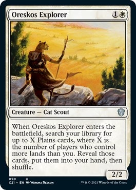 Image for Oreskos Explorer (Commander 2021) (98) - Magic: The Gathering