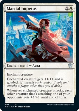 Image for Martial Impetus (Commander 2021) (96) - Magic: The Gathering