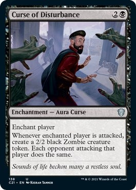 Image for Curse of Disturbance (Commander 2021) (138) - Magic: The Gathering