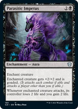 Image for Parasitic Impetus (Commander 2021) (150) - Magic: The Gathering