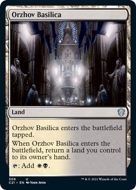 Image for Orzhov Basilica (Commander 2021) (308) - Magic: The Gathering