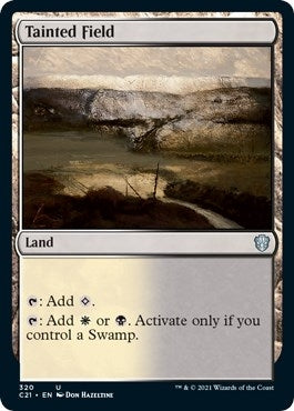 Image for Tainted Field (Commander 2021) (320) - Magic: The Gathering
