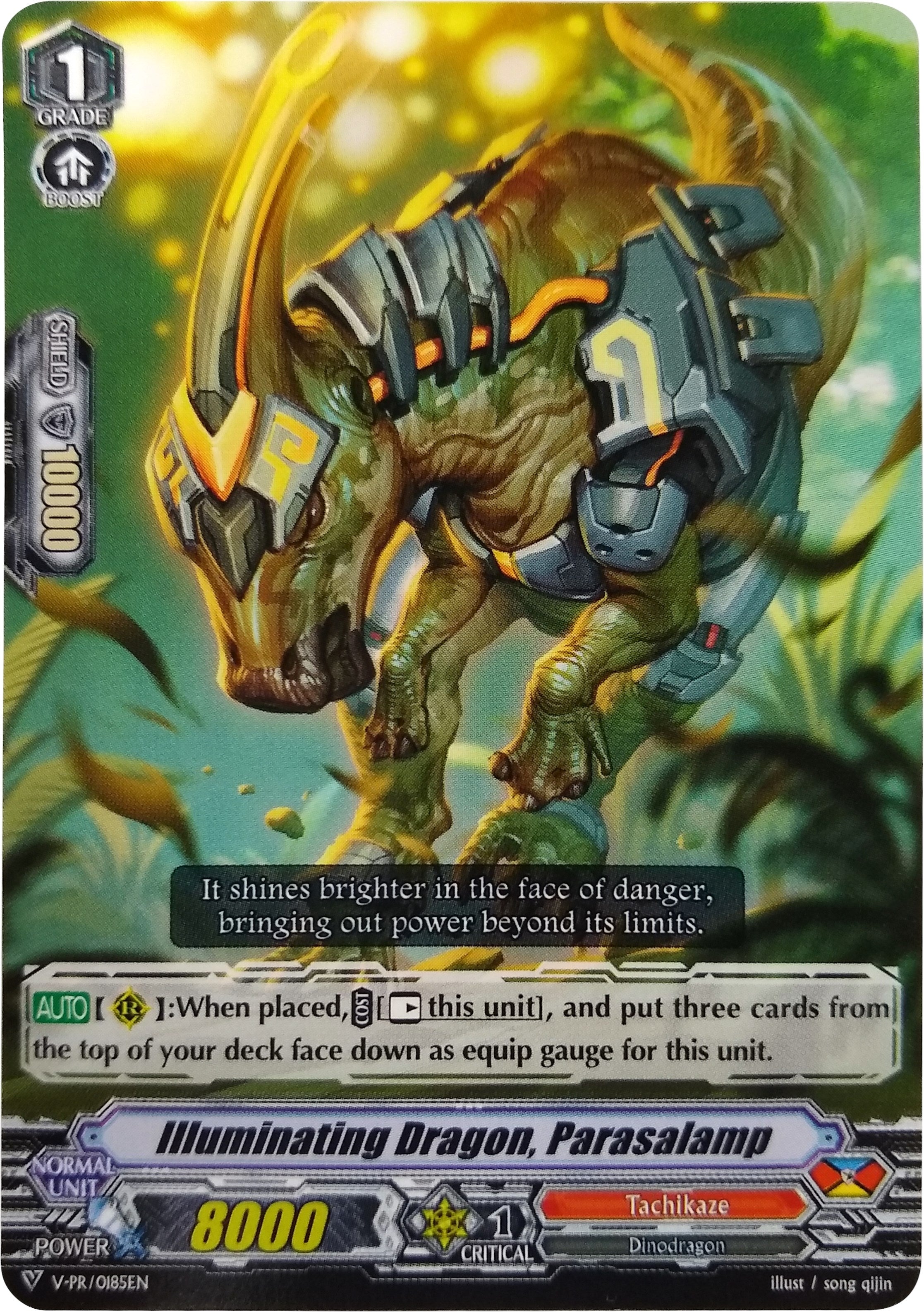 Image for Illuminating Dragon, Parasalamp (V Promo Cards) (V-PR/0185EN) - Cardfight Vanguard