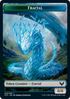 Image for Fractal (3) // Inkling (4) Double-sided Token (Strixhaven: School of Mages) (3 // 4) - Magic: The Gathering