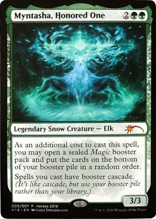 Image for Myntasha, Honored One (Unique and Miscellaneous Promos) (5) - Magic: The Gathering