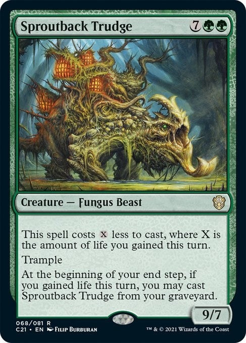 Image for Sproutback Trudge (Commander 2021) (68) - Magic: The Gathering