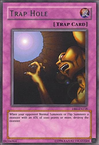 Image for Trap Hole (Dark Beginning 1) (DB1-EN118) - YuGiOh