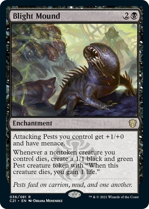 Image for Blight Mound (Commander 2021) (36) - Magic: The Gathering