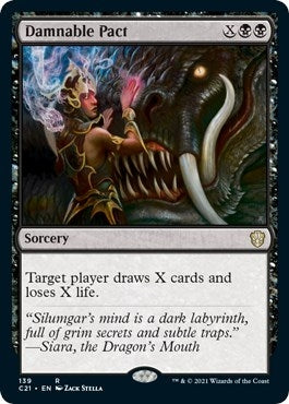 Image for Damnable Pact (Commander 2021) (139) - Magic: The Gathering
