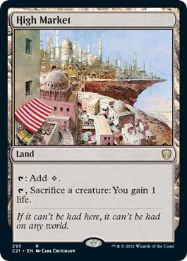 Image for High Market (Commander 2021) (293) - Magic: The Gathering