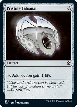 Image for Pristine Talisman (Commander 2021) (258) - Magic: The Gathering