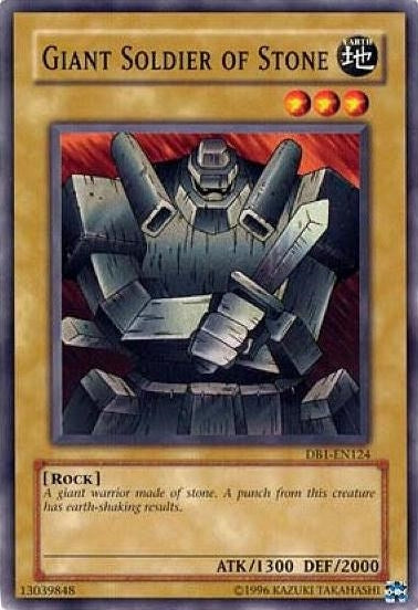 Image for Giant Soldier of Stone (Dark Beginning 1) (DB1-EN124) - YuGiOh