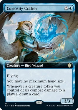 Image for Curiosity Crafter (Extended Art) (Commander 2021) (351) - Magic: The Gathering