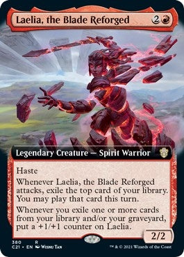 Image for Laelia, the Blade Reforged (Extended Art) (Commander 2021) (380) - Magic: The Gathering