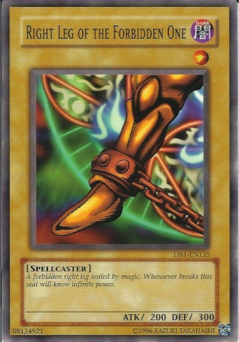 Image for Right Leg of the Forbidden One (Dark Beginning 1) (DB1-EN135) - YuGiOh