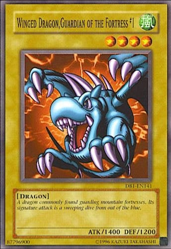 Image for Winged Dragon, Guardian of the Fortress #1 (Dark Beginning 1) (DB1-EN141) - YuGiOh