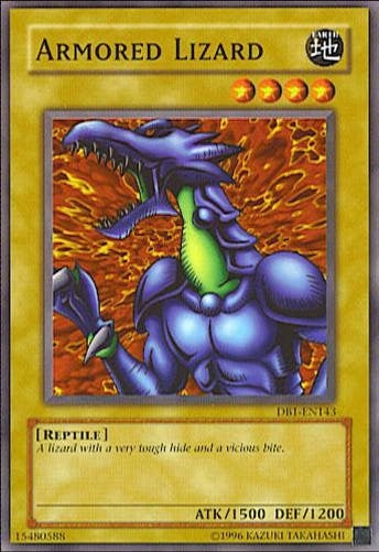 Image for Armored Lizard (Dark Beginning 1) (DB1-EN143) - YuGiOh