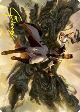 Image for Arrogant Poet Art Card (Gold-Stamped Signature) (Art Series: Strixhaven) (7) - Magic: The Gathering