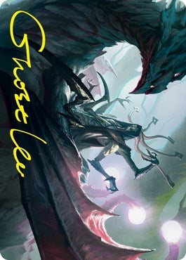 Image for Specter of the Fens Art Card (Gold-Stamped Signature) (Art Series: Strixhaven) (11) - Magic: The Gathering