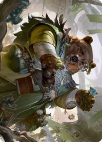 Image for Professor of Zoomancy Art Card (Art Series: Strixhaven) (18) - Magic: The Gathering